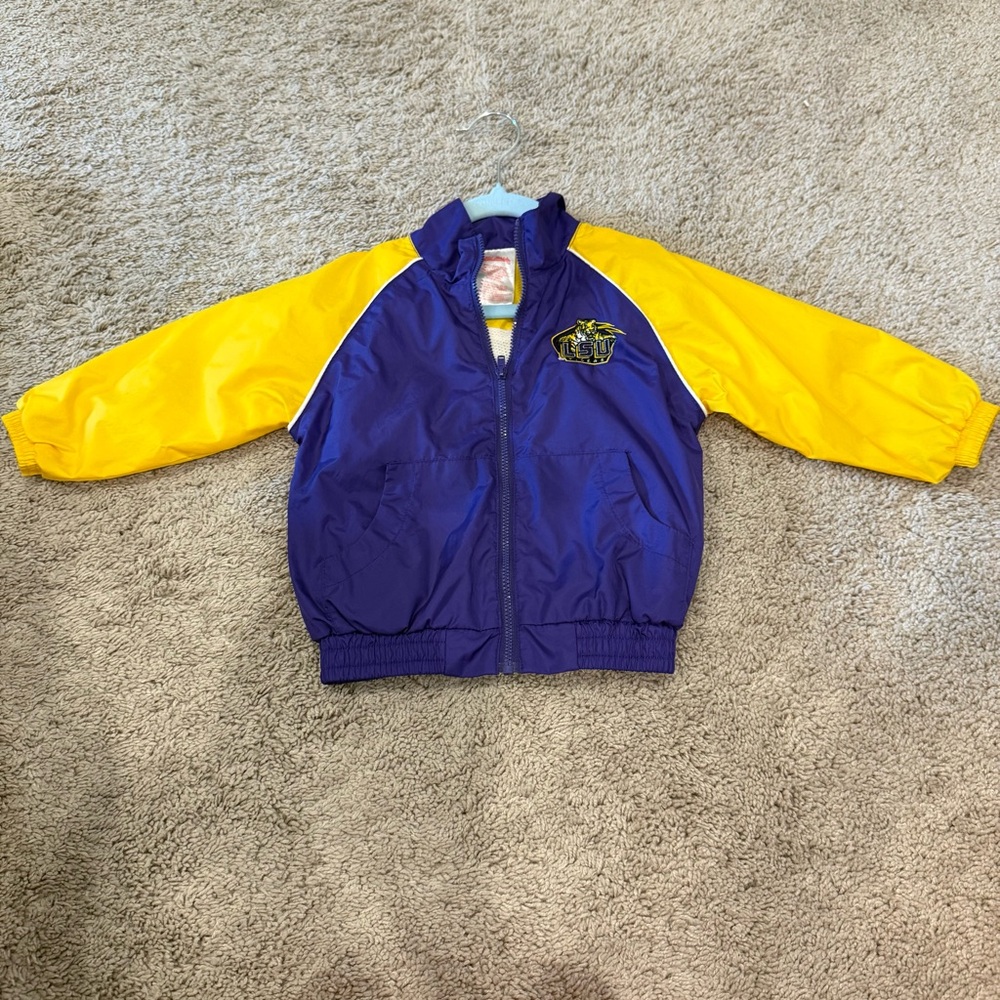 LSU Tigers Toddler Windbreaker Jacket